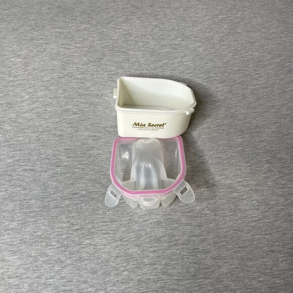 Mia Secret Pink Professional Nail System Manicure Nail Soaking Plastic Bowl - Picture 8 of 8